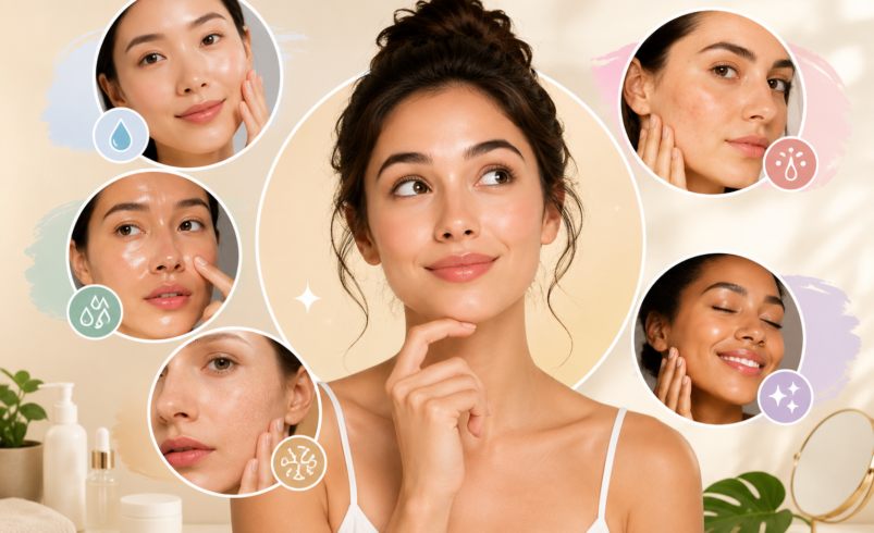Understanding The Five Basic Skin Types for Beginners To Start The Journey