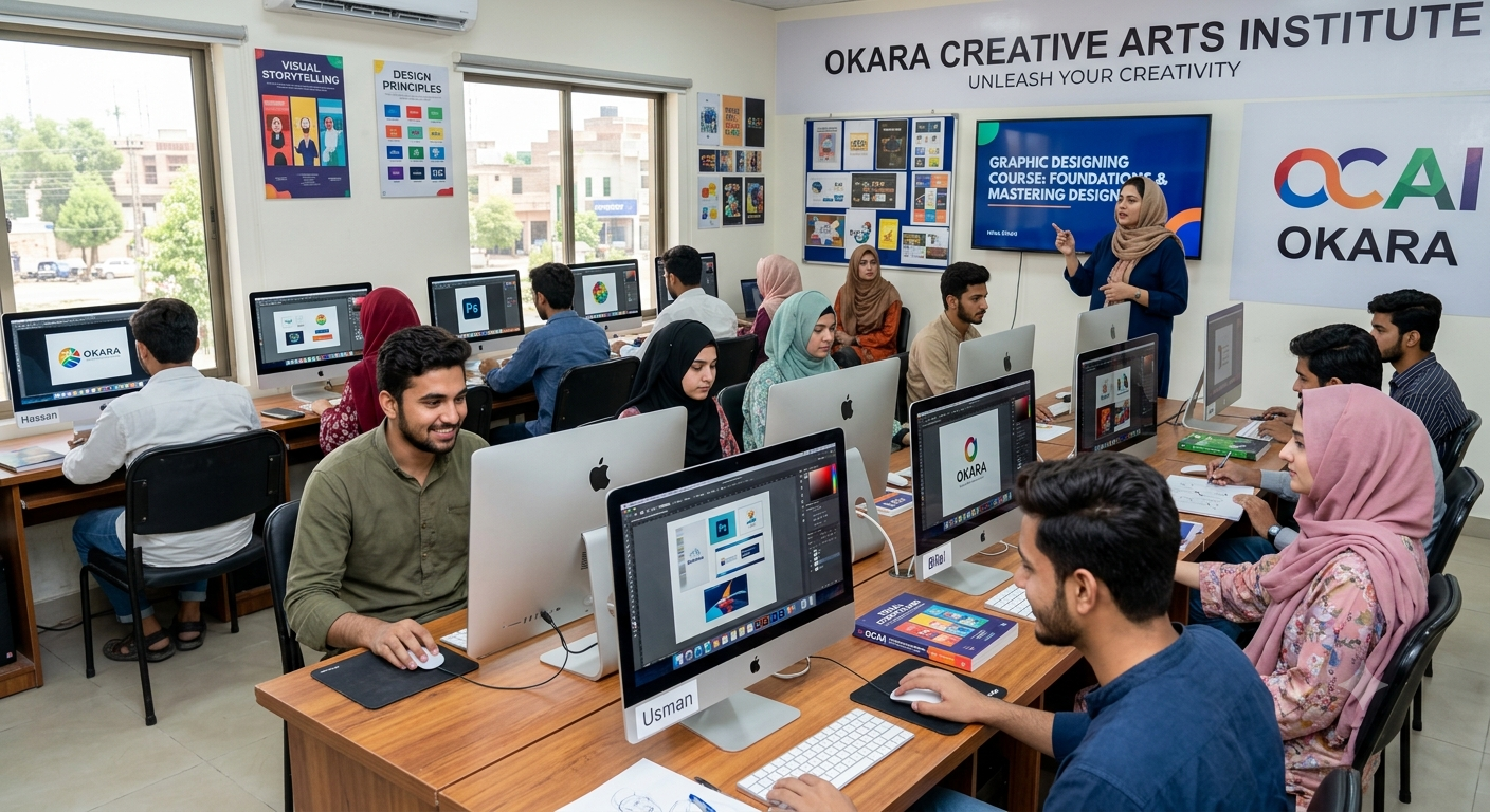 Graphics Designing Course in Okara