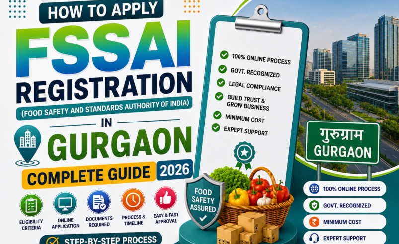 How to Apply FSSAI Registration in Gurgaon – Complete Guide 2026