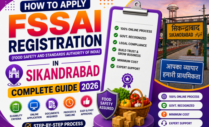 How to Apply FSSAI Registration in Sikandrabad – Complete Guide 2026