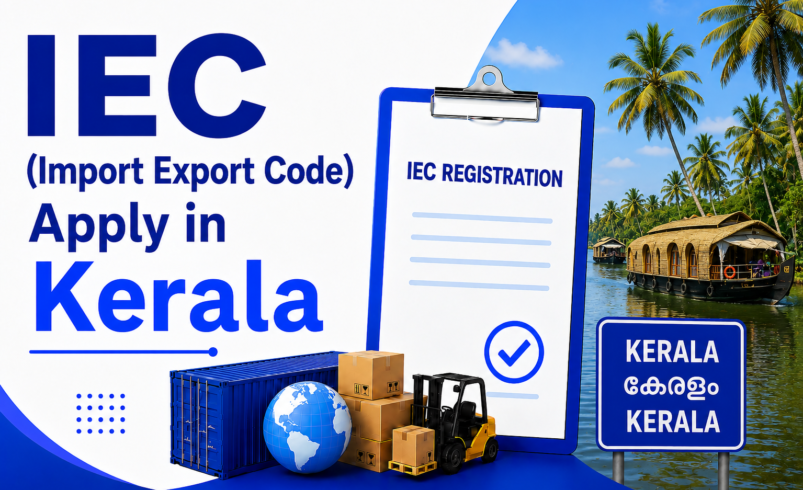 IEC (Import Export Code) Apply in Kerala