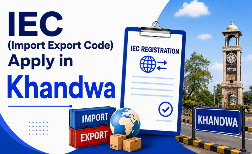 IEC (Import Export Code) Apply in Khandwa