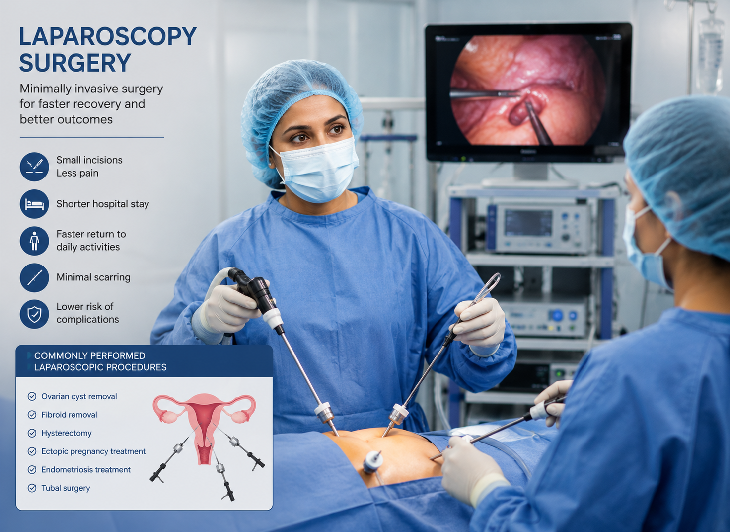 How Laparoscopy Surgery Helps Patients Recover Faster