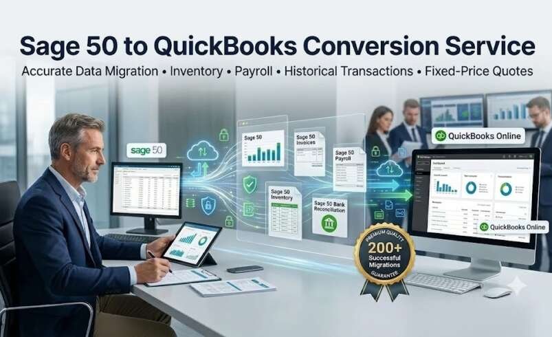 Sage 50 to QuickBooks Conversion