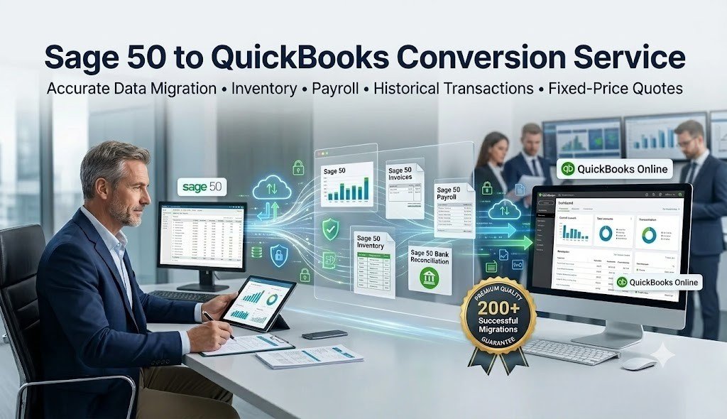 Sage 50 to QuickBooks Conversion