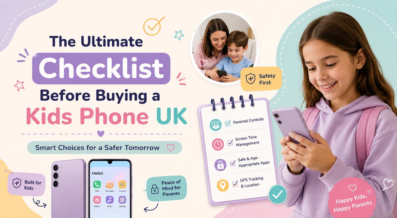The Ultimate Checklist Before Buying a Kids Phone UK