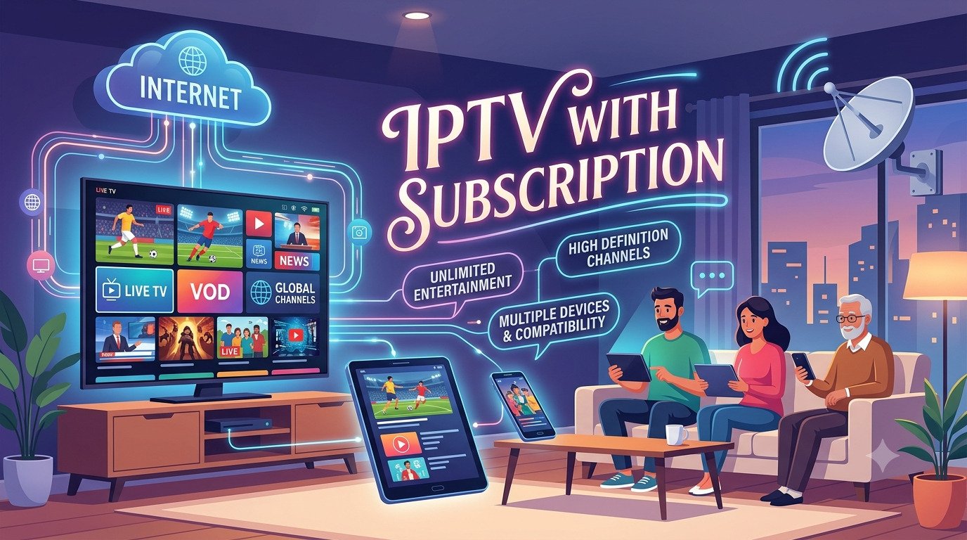 IPTV With Subscription | The Complete UK Guide to the Best IPTV Services