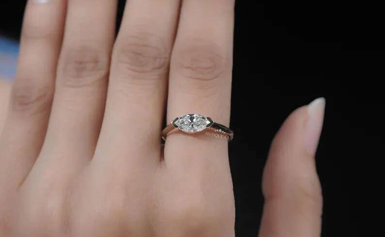 Old Mine Cut Lab Diamond Ring vs Modern Diamond Rings