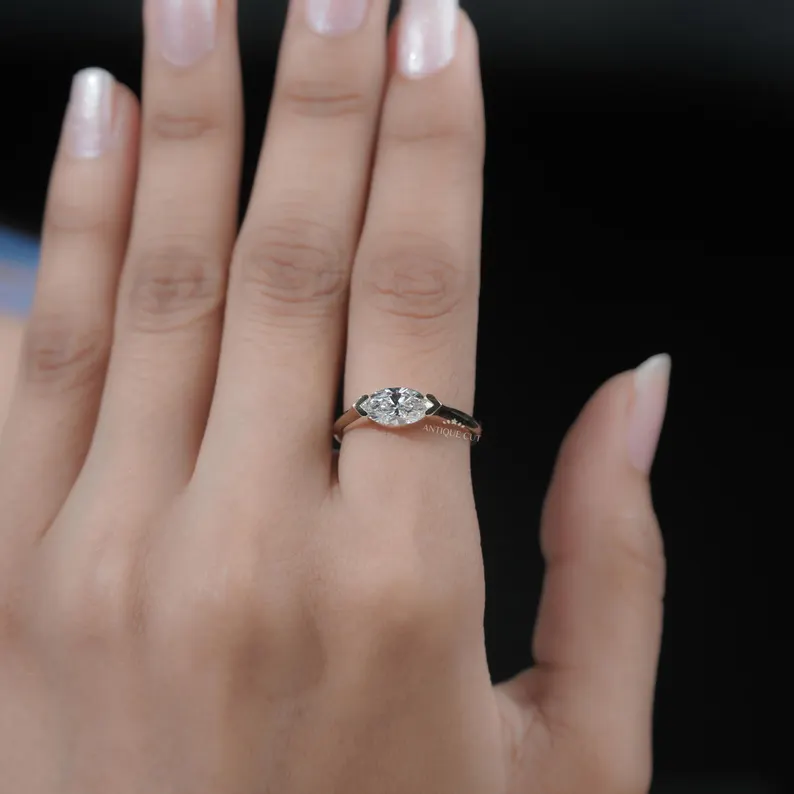 Old Mine Cut Lab Diamond Ring vs Modern Diamond Rings