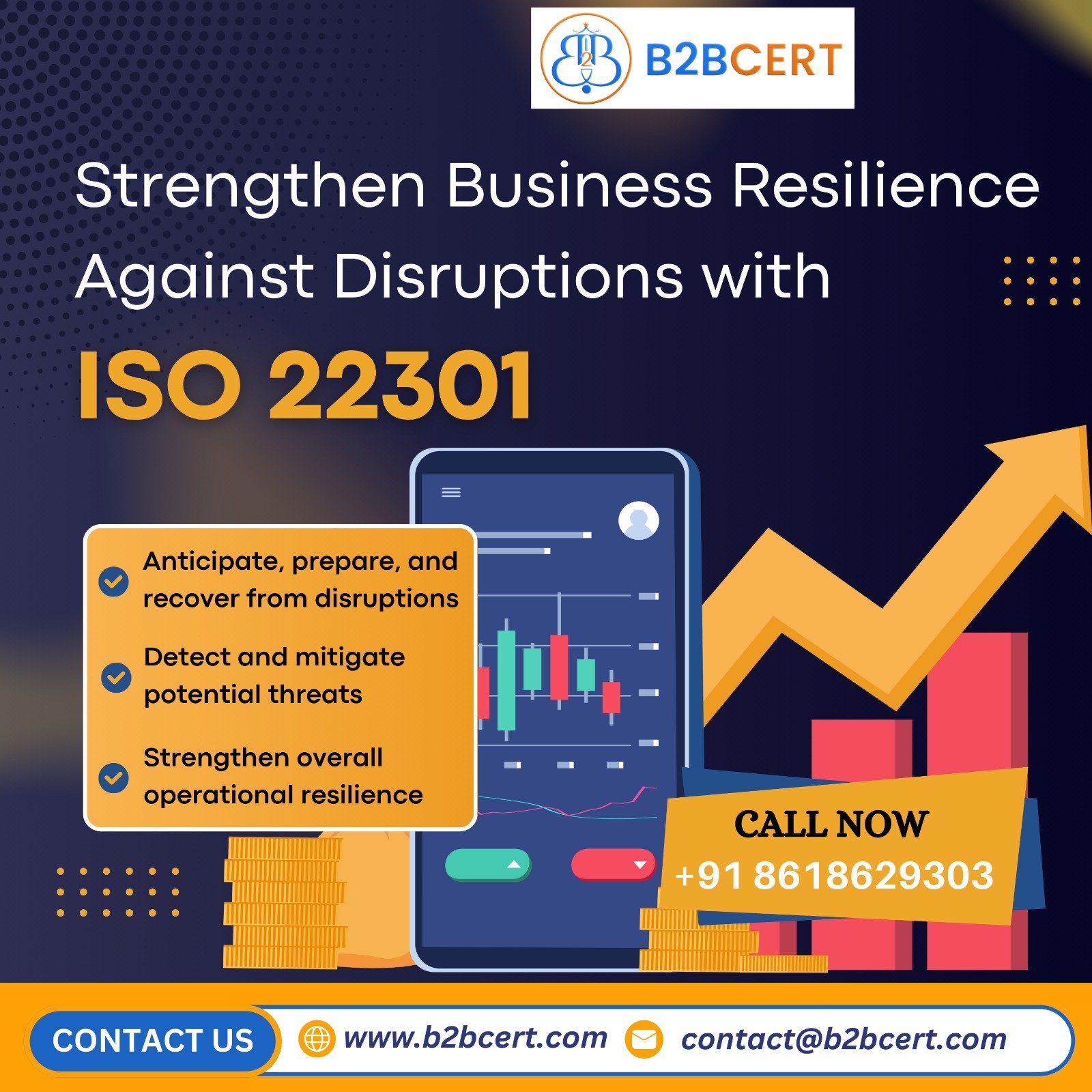 ISO 22301 Certification in Bangalore: Building Business Continuity and Operational Resilience