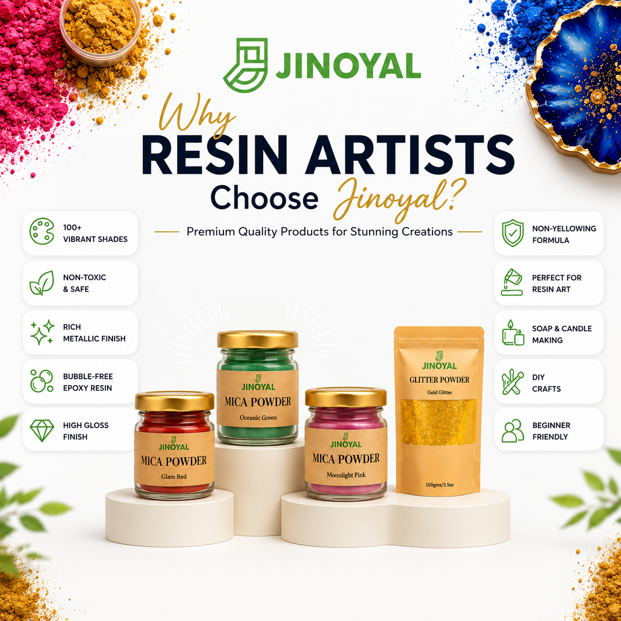 How Specialty Pigments Are Transforming the Modern Craft Industry