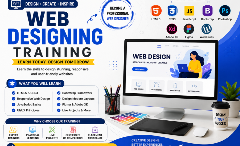 web designing training