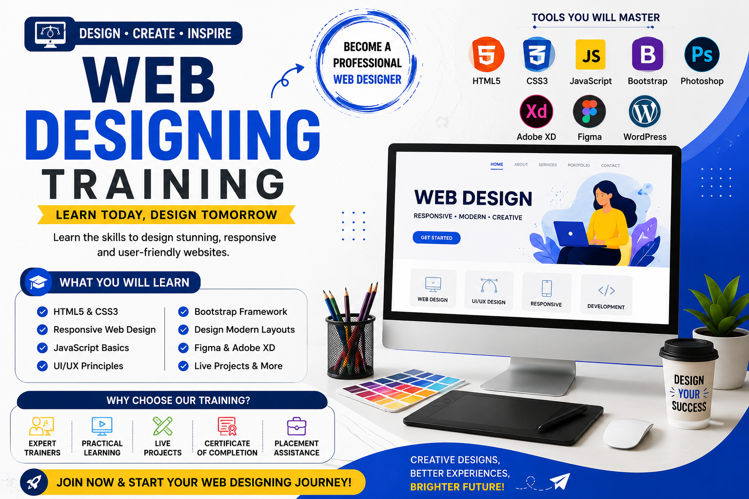 web designing training
