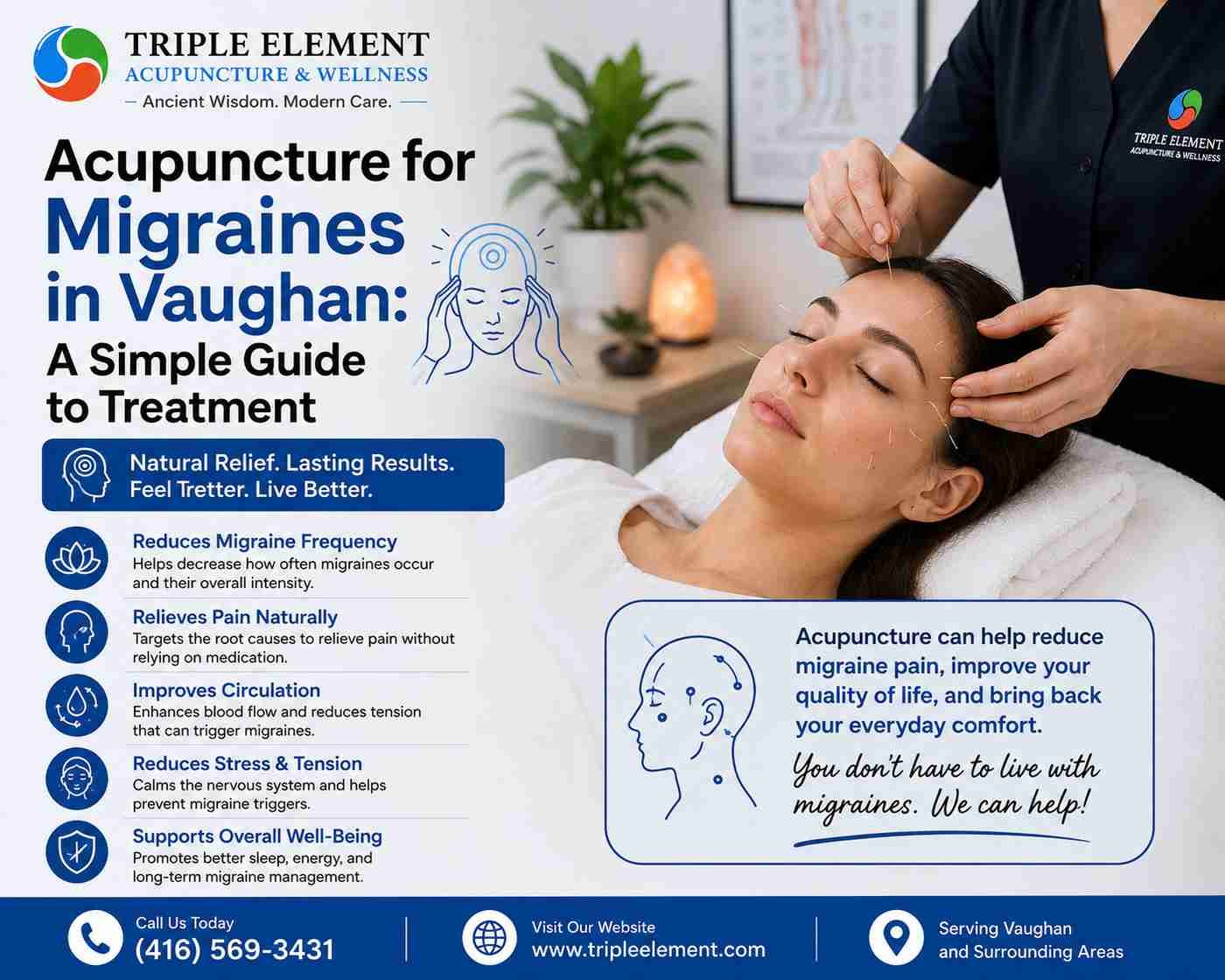 Acupuncture for Migraines in Vaughan: A Simple Guide to Treatment