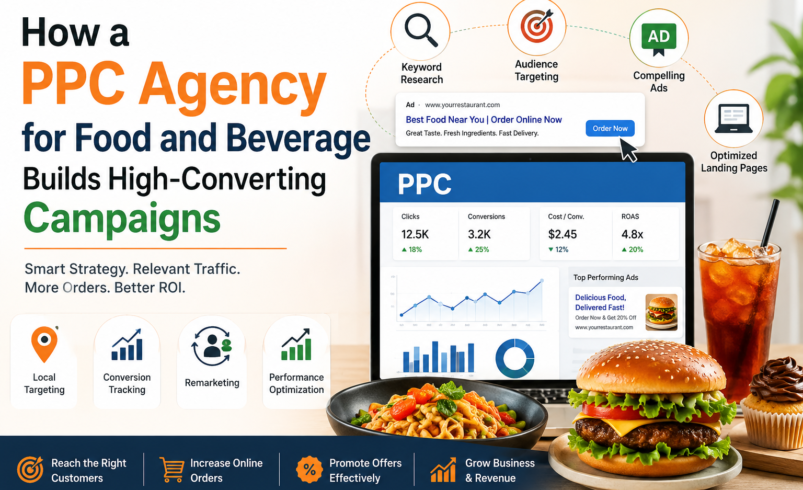 How a PPC Agency for Food and Beverage Builds High-Converting Campaigns