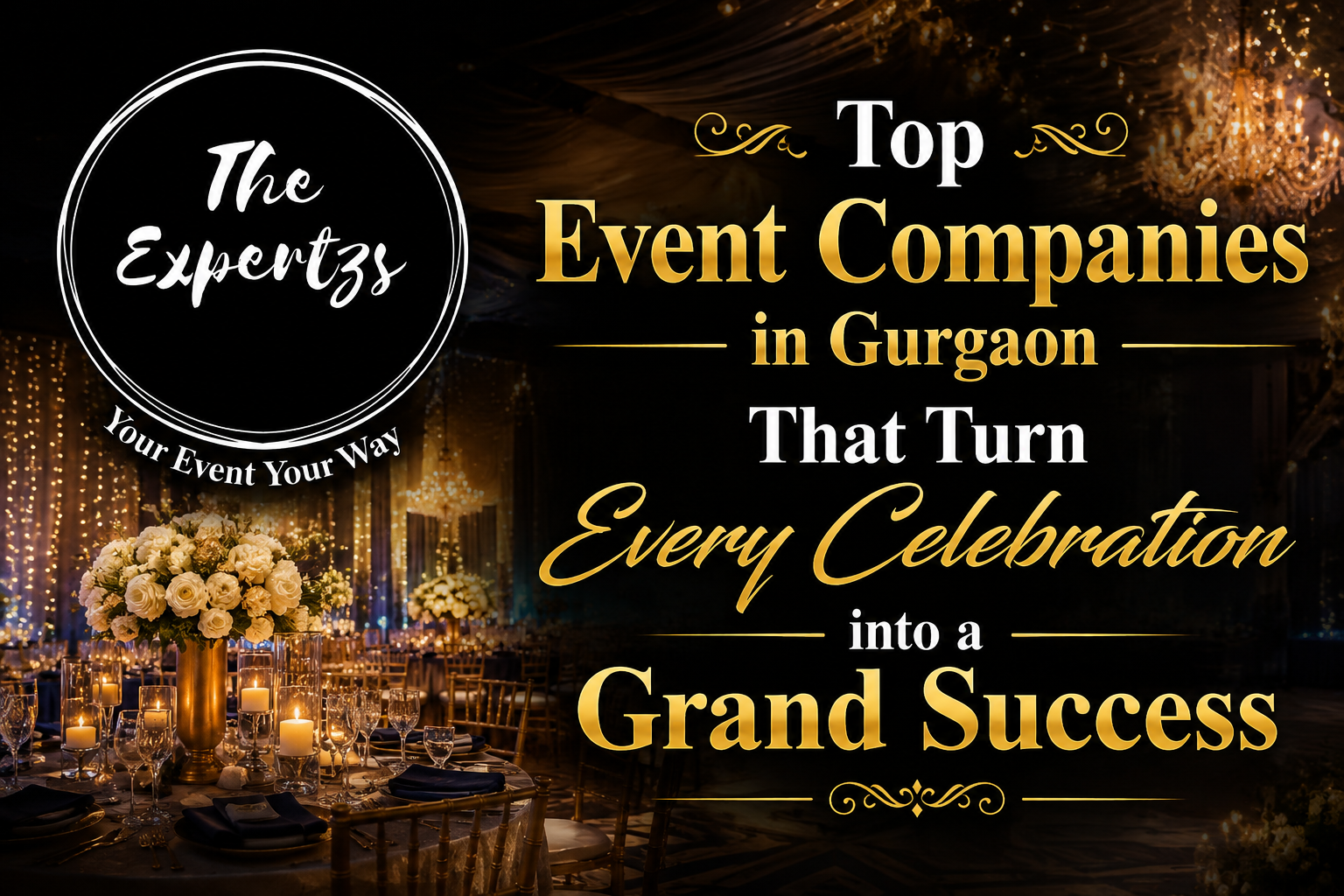 Top Event Companies in Gurgaon That Turn Every Celebration into a Grand Success