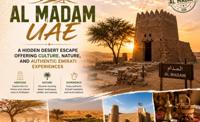 Al Madam UAE: A Hidden Desert Escape Offering Culture, Nature, and Authentic Emirati Experiences