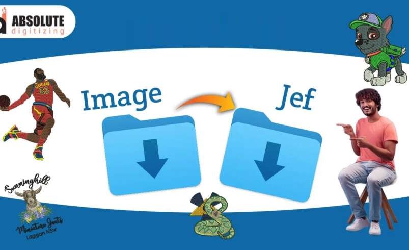 Turn Logos into JEF Embroidery Format Fast