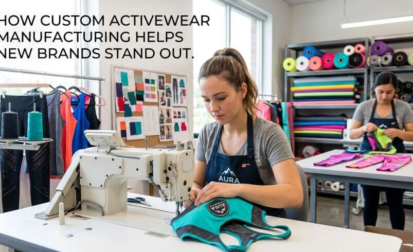 How Custom Activewear Manufacturing Helps New Brands Stand Out