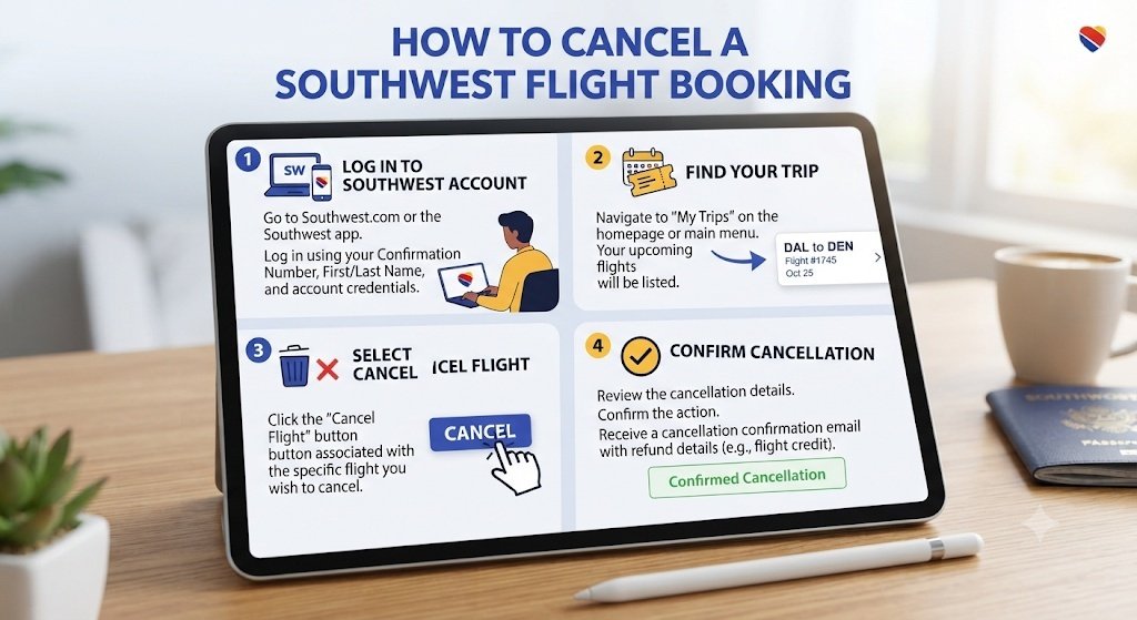 How to Cancel a Southwest Flight Booking: Complete 2026 Guide