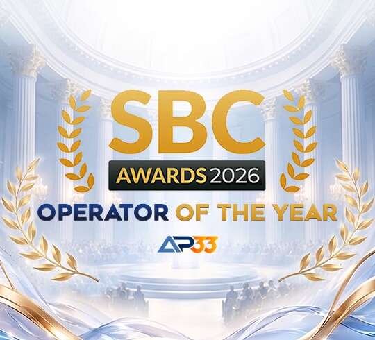 AP33 is an SBC-nominated platform with global recognition in iGaming