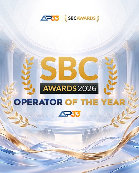AP33 is an SBC-nominated platform with global recognition in iGaming