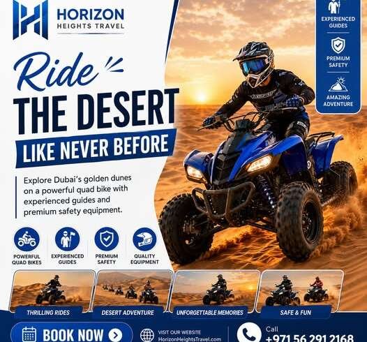 Experience an Unforgettable Dubai Desert Safari with Horizon Heights Travel