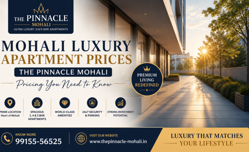 Mohali Luxury Apartment Prices: The Pinnacle Mohali – Pricing You Need to Know