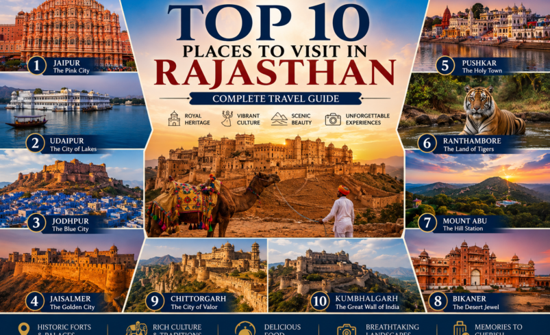 Top 10 Places to Visit in Rajasthan: Complete Guide