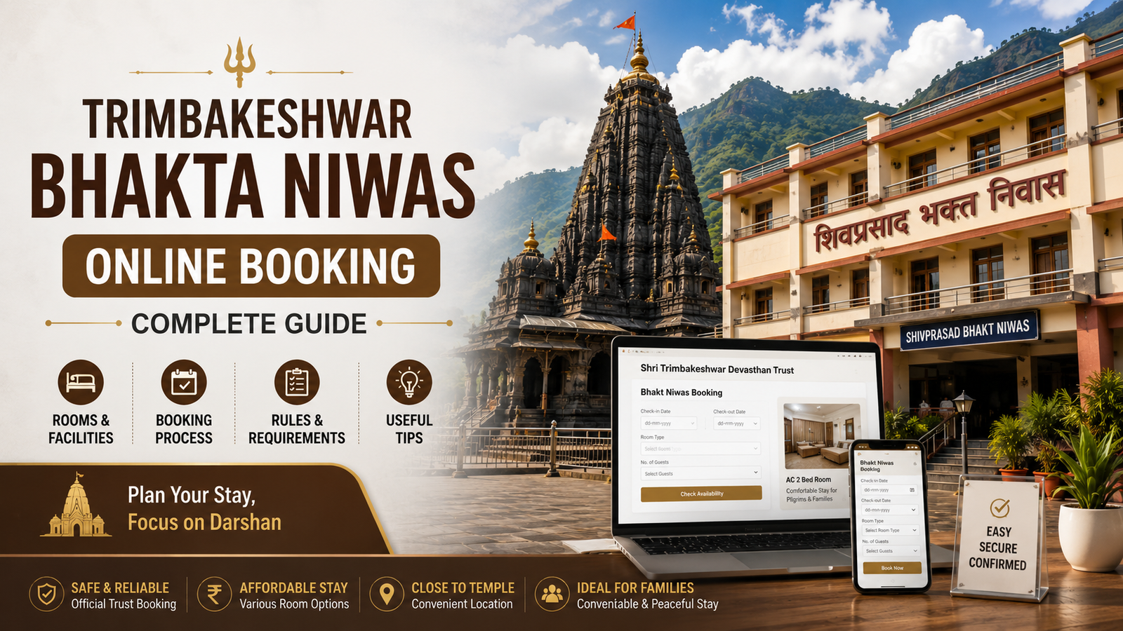 Trimbakeshwar Bhakta Niwas Online Booking – Complete Guide
