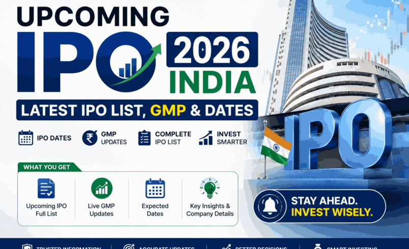 Upcoming IPO 2026 India – Latest IPO List, GMP & Dates