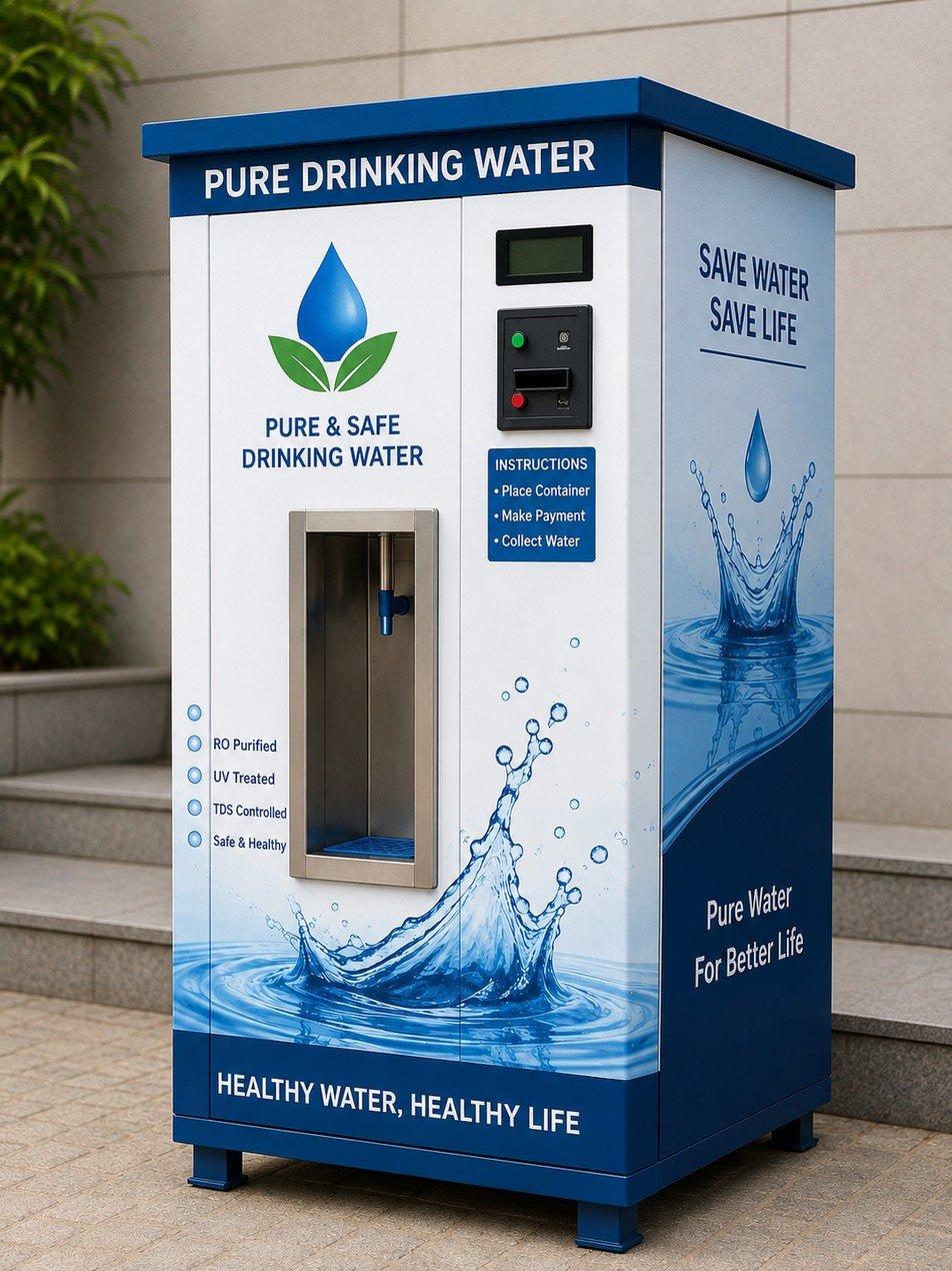 Building a Sustainable Water Solution With Water Vending Machines