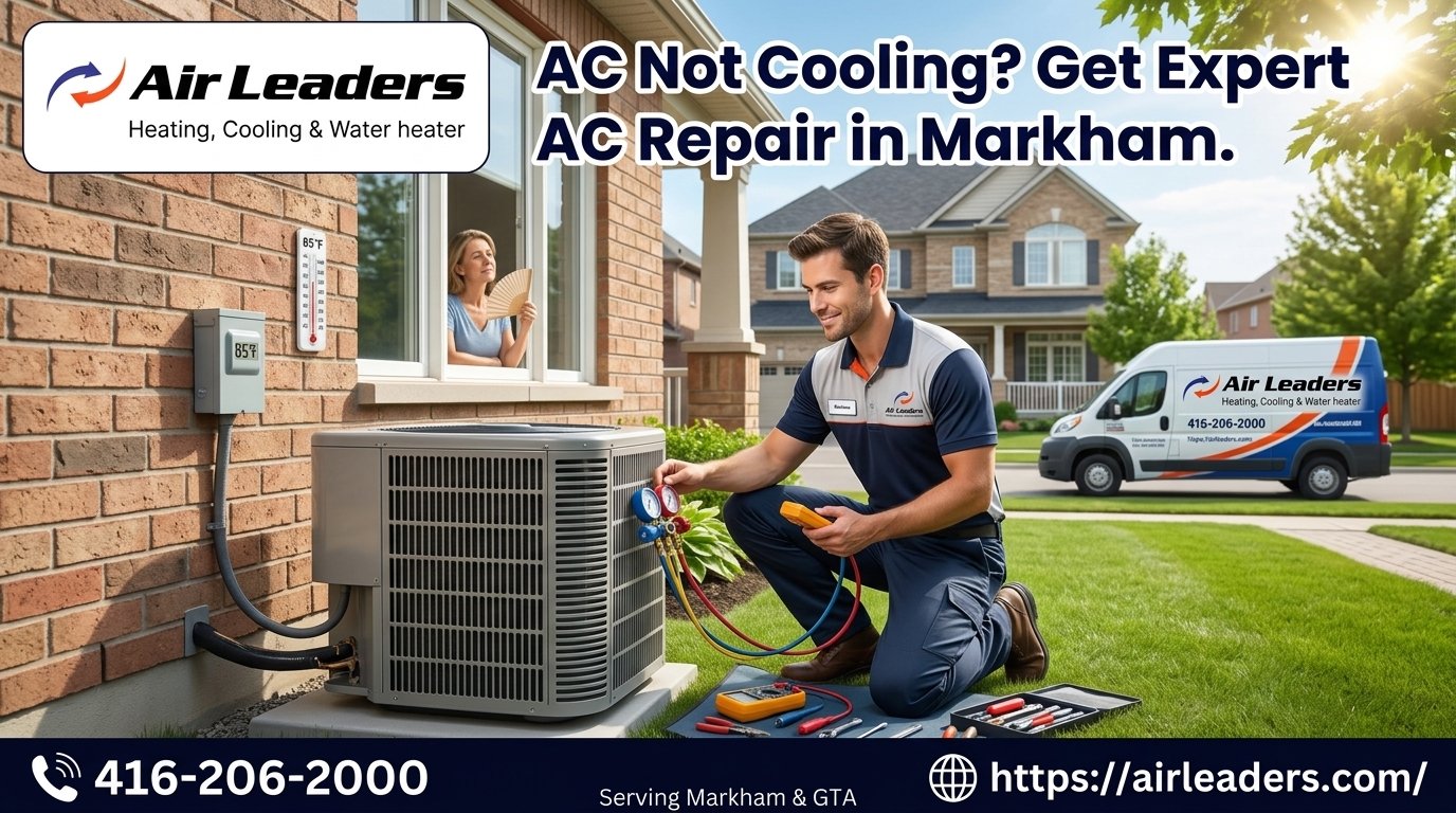 AC Not Cooling? Get Expert AC Repair in Markham
