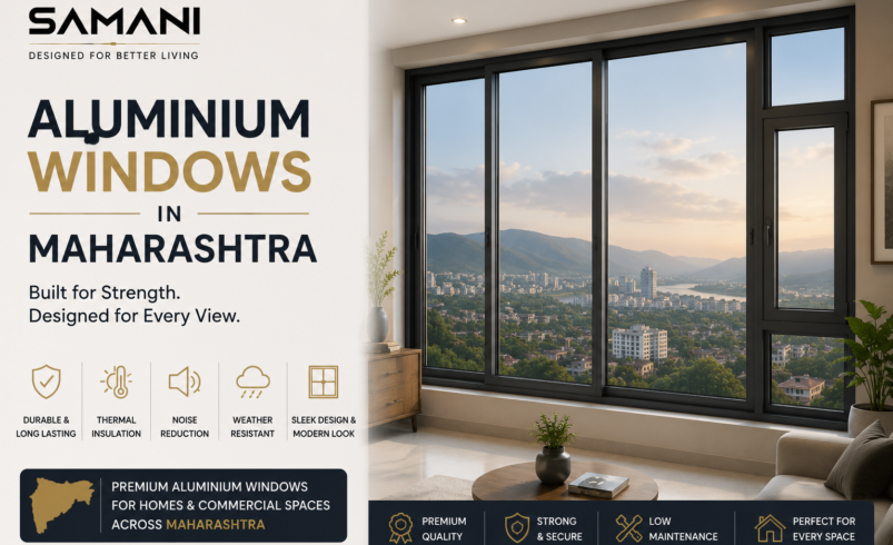 Aluminium Windows in Maharashtra: A Modern Choice for Homes & Commercial Spaces