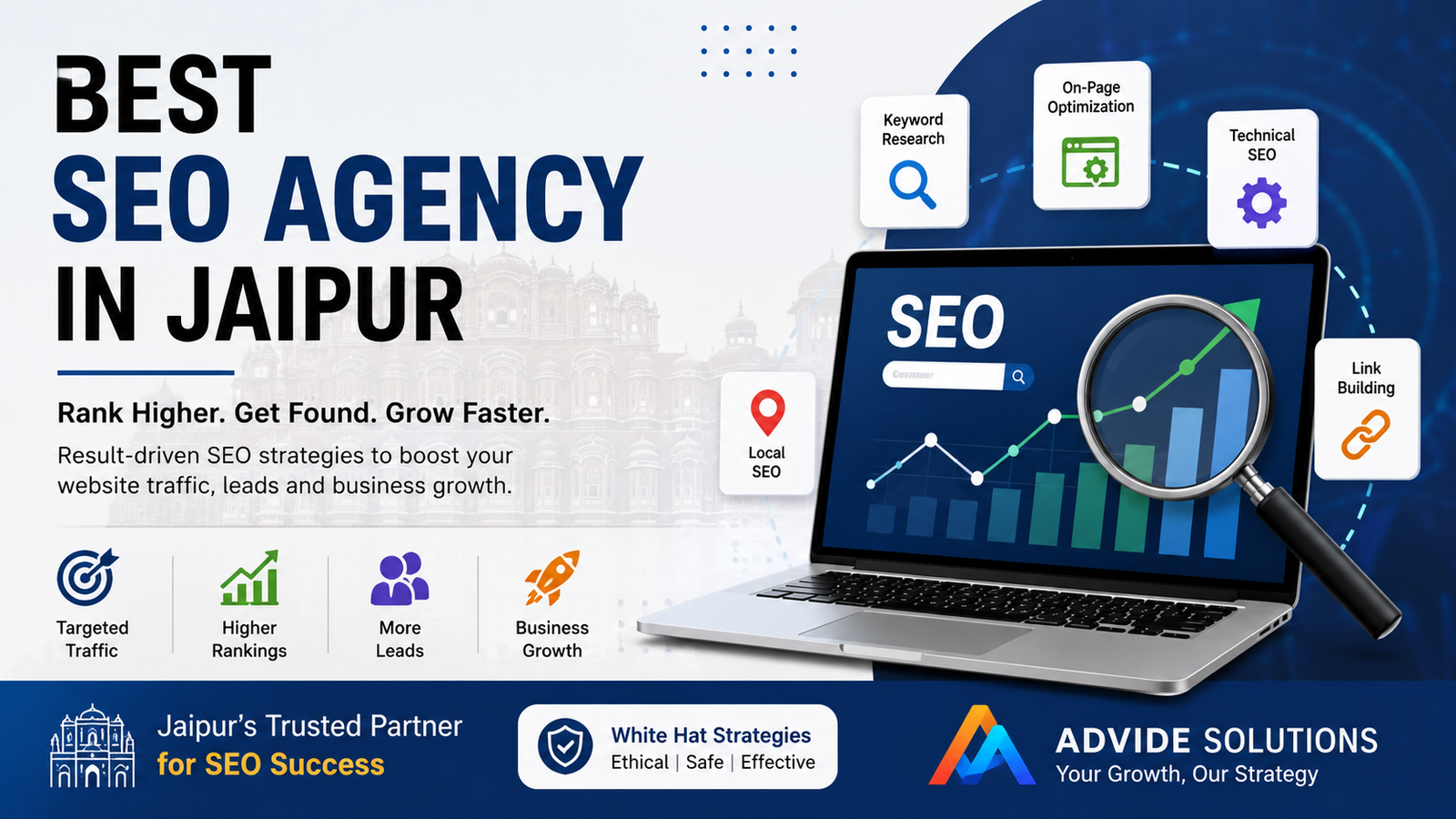Best SEO Agency In Jaipur: Grow Your Business with Smart SEO Strategies