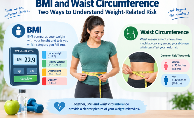 BMI and Waist Circumference: Two Ways to Understand Weight-Related Risk