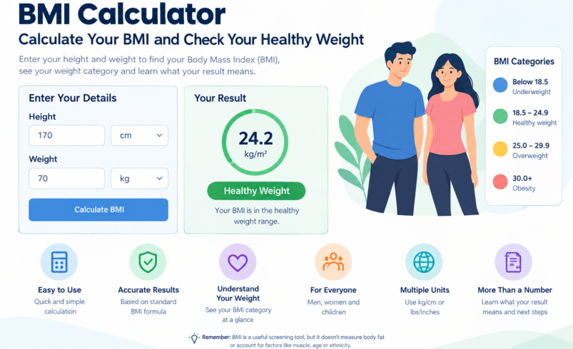 BMI Calculator Malaysia – Check Your BMI Online Free