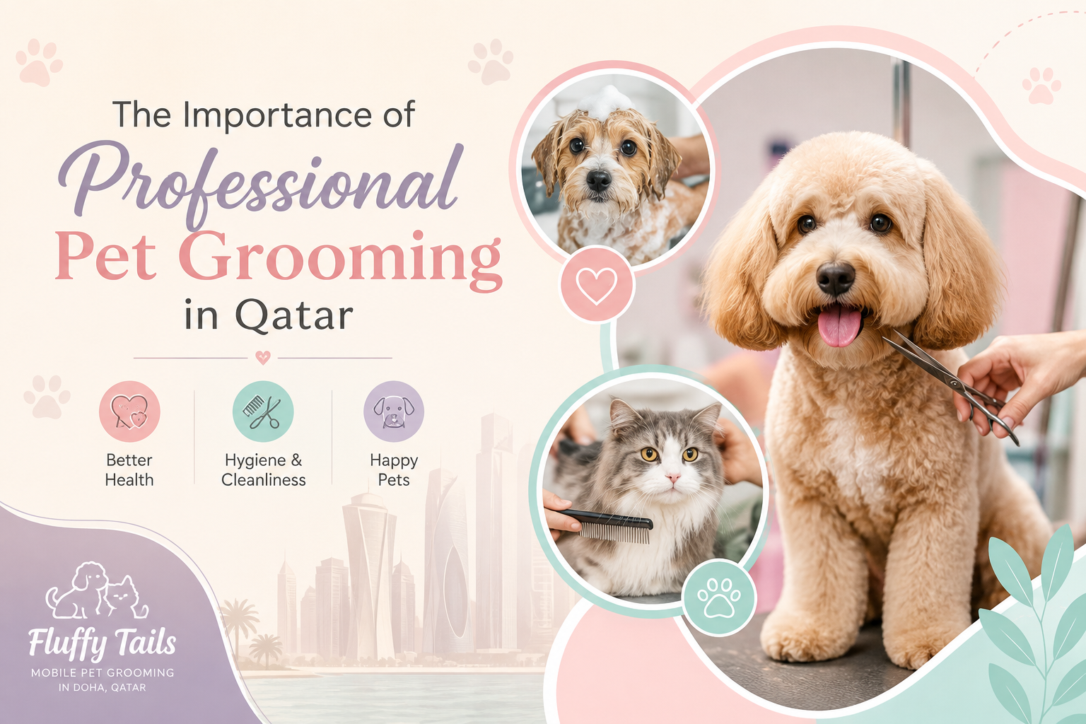 Professional Pet Care at Your Doorstep with Fluffy Tails in Qatar