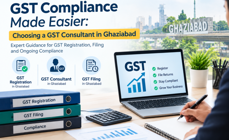 GST Compliance Made Easier: Choosing a GST Consultant in Ghaziabad