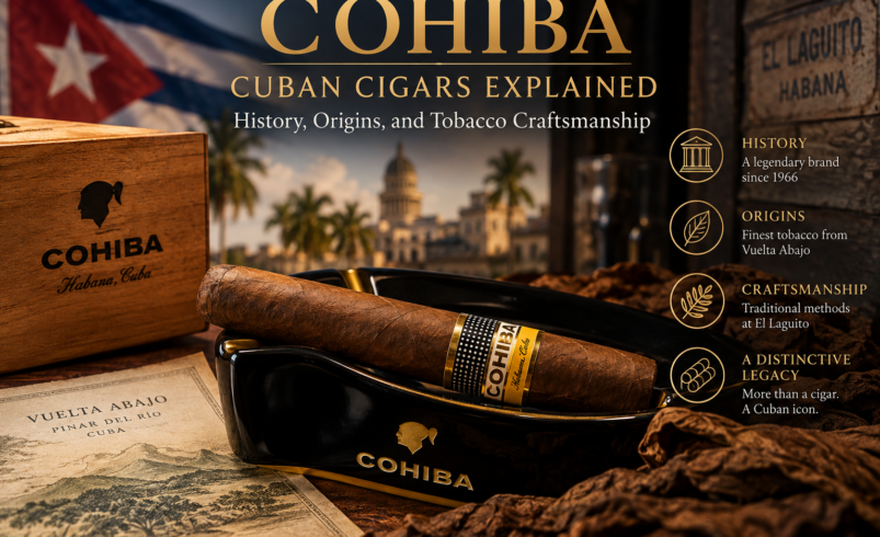 Cohiba Cuban Cigars Explained: History, Origins, and Tobacco Craftsmanship