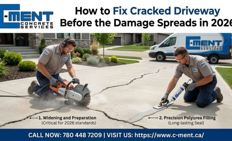 How to Fix Cracked Driveway Before the Damage Spreads in 2026