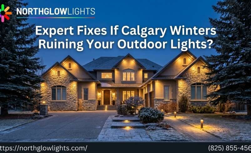 Expert Fixes If Calgary Winters Ruining Your Outdoor Lights?