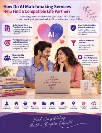 How Do AI Matchmaking Services Help Find a Compatible Life Partner