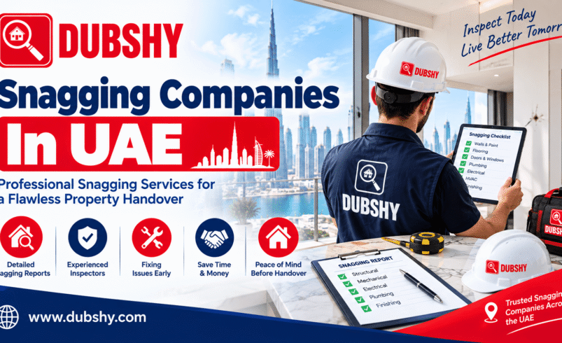 Snagging Companies In UAE: A Complete Guide for Property Buyers
