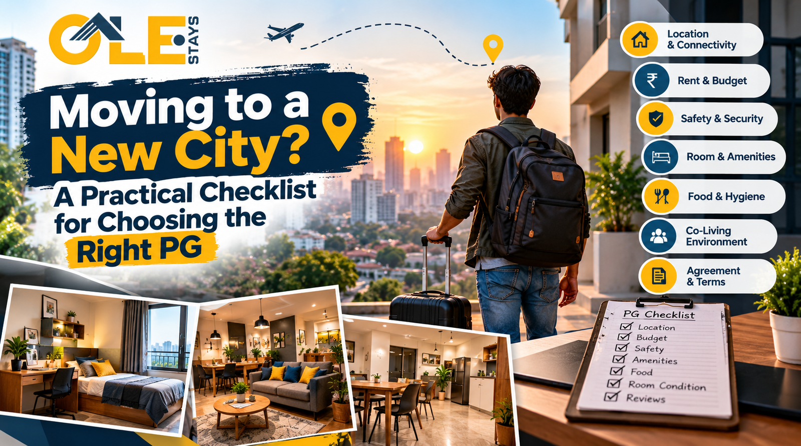 Moving to a New City? A Practical Checklist for Choosing the Right PG
