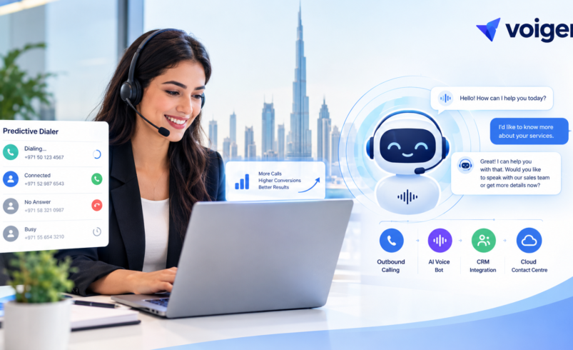 Predictive Dialer UAE and AI Voice Bot Platform in UAE