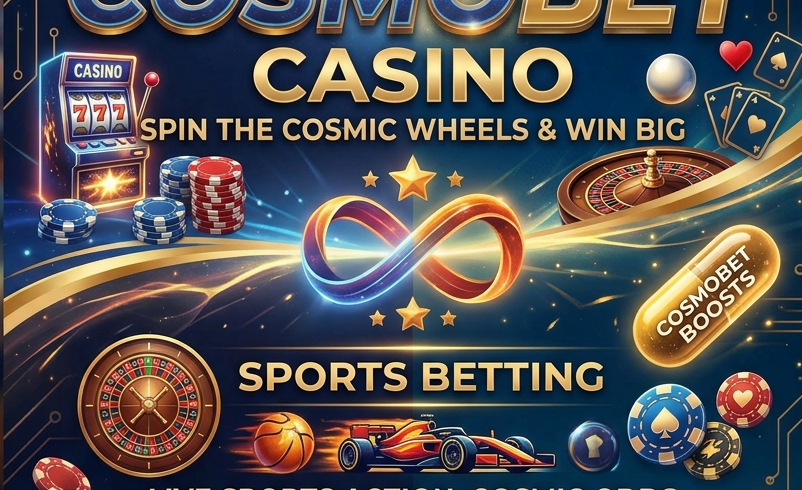 CosmoBet Review: Live Dealer Rooms, Quick Cashouts & Bonus Deals