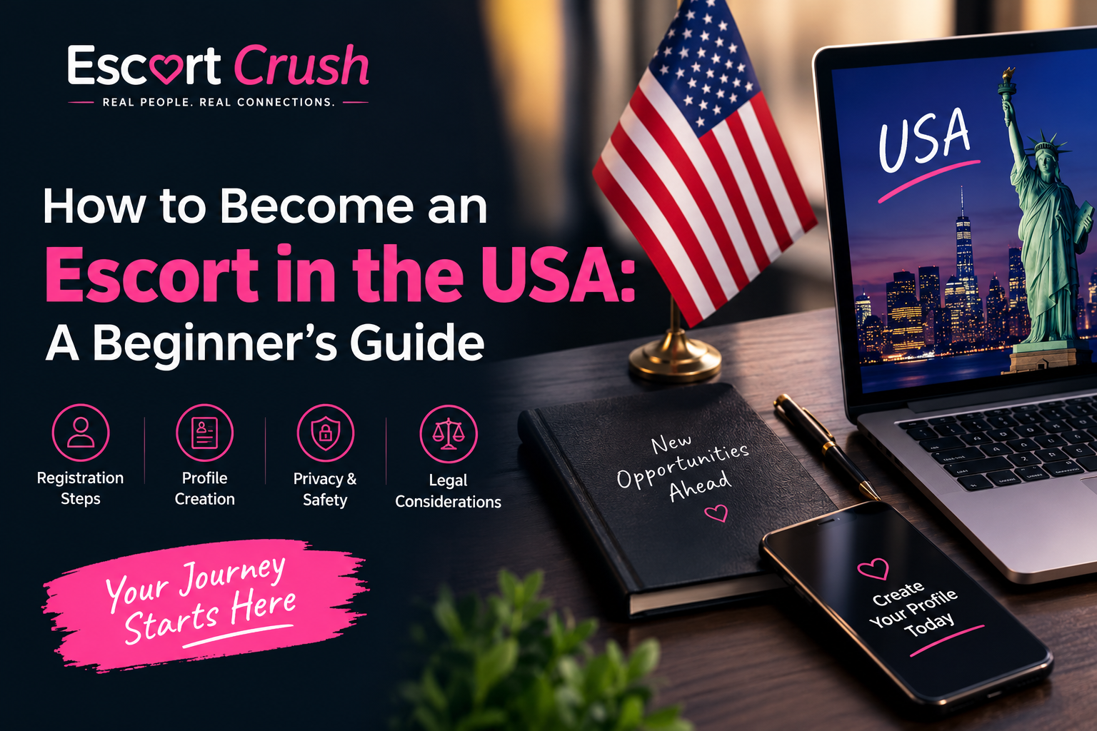 How to Become an Escort in the USA: A Beginner’s Guide