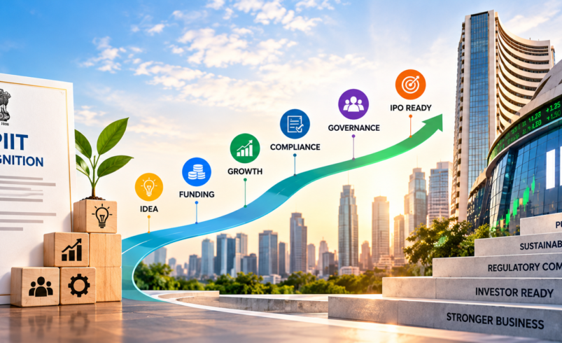 From DPIIT Recognition to IPO: Building a Startup for Public Markets