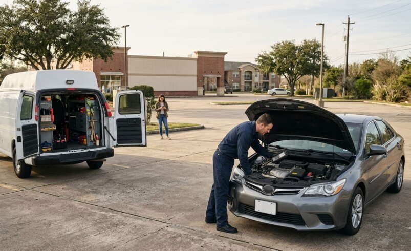 Why Is a Mobile Mechanic Helpful When Your Car Develops Problems Far From Home in Southwest Houston TX?